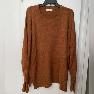 Treasure & Bond Rust Orange Sweater